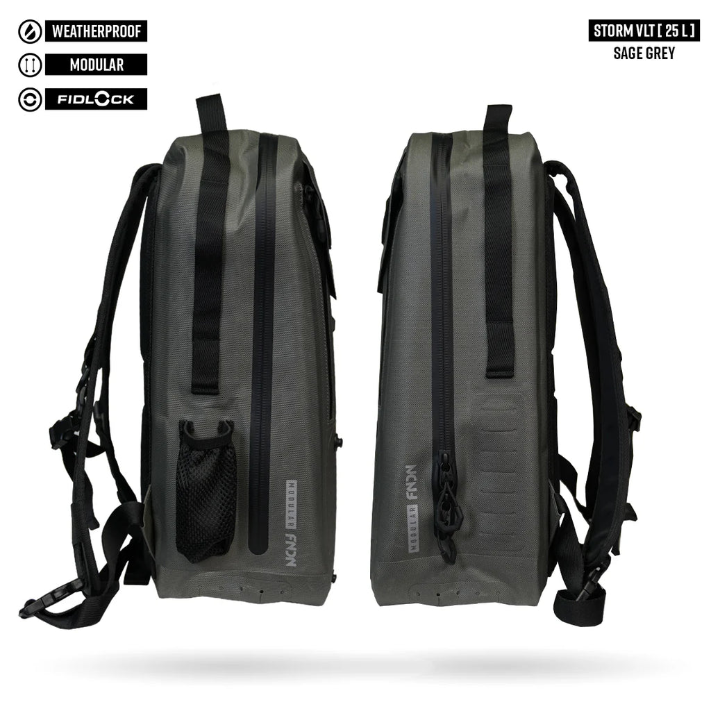 FNDN™ STORM VLT – MODULAR WEATHERPROOF BACKPACK - 25L Size Guide