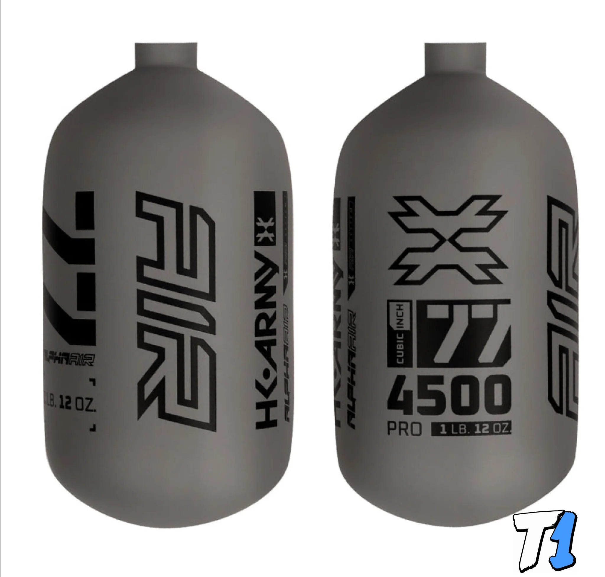 Alpha Air Tank 77 - Bottle Only graphite