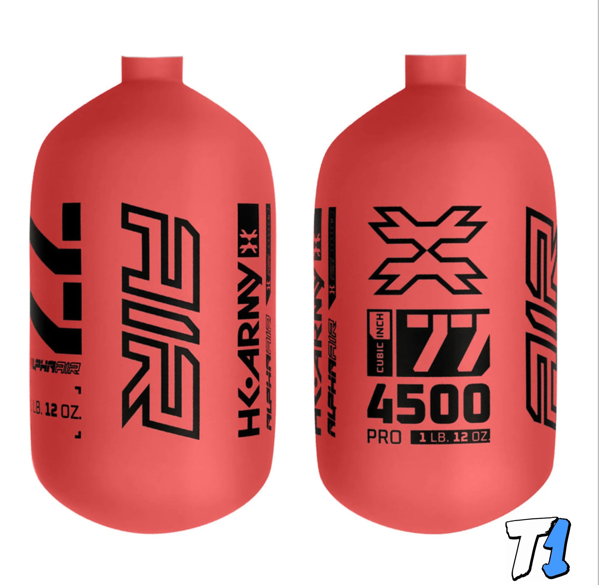 Alpha Air Tank 77/4500 - Bottle Only – TIER 1 PAINTBALL