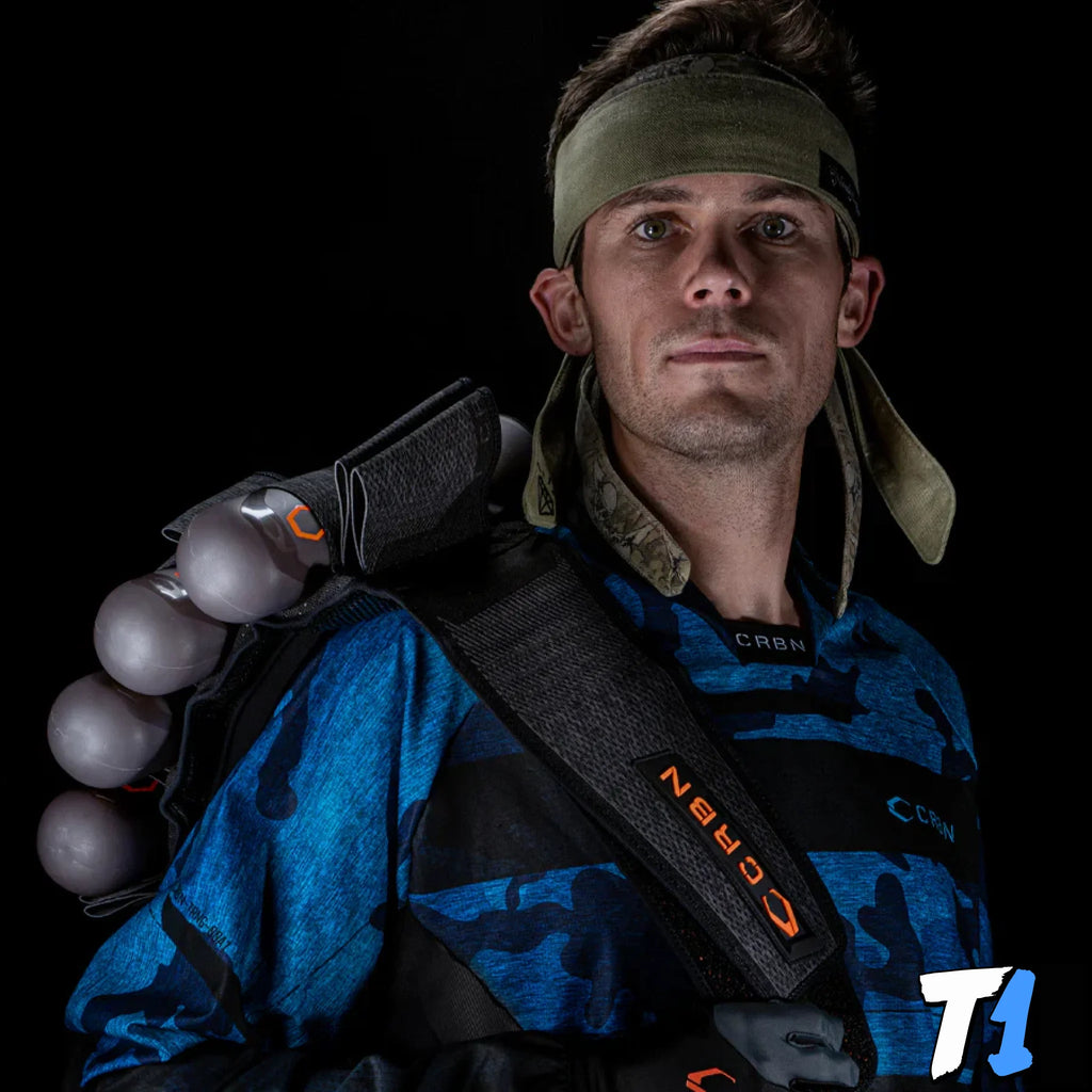 CARBON PAINTBALL - SC HARNESS 4 PACK