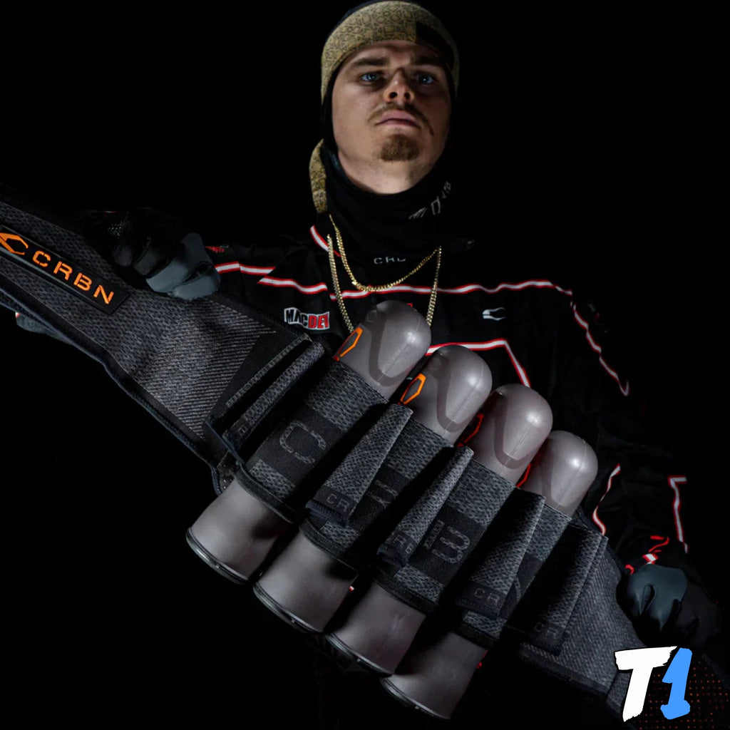 CARBON PAINTBALL - SC HARNESS 4 PACK