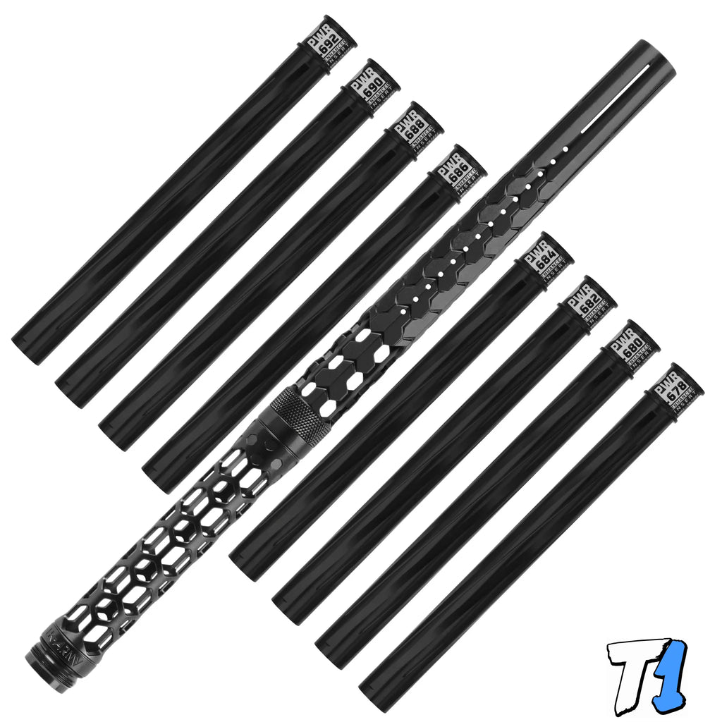 Hex PWR Barrel Kit - Black - Black Inserts