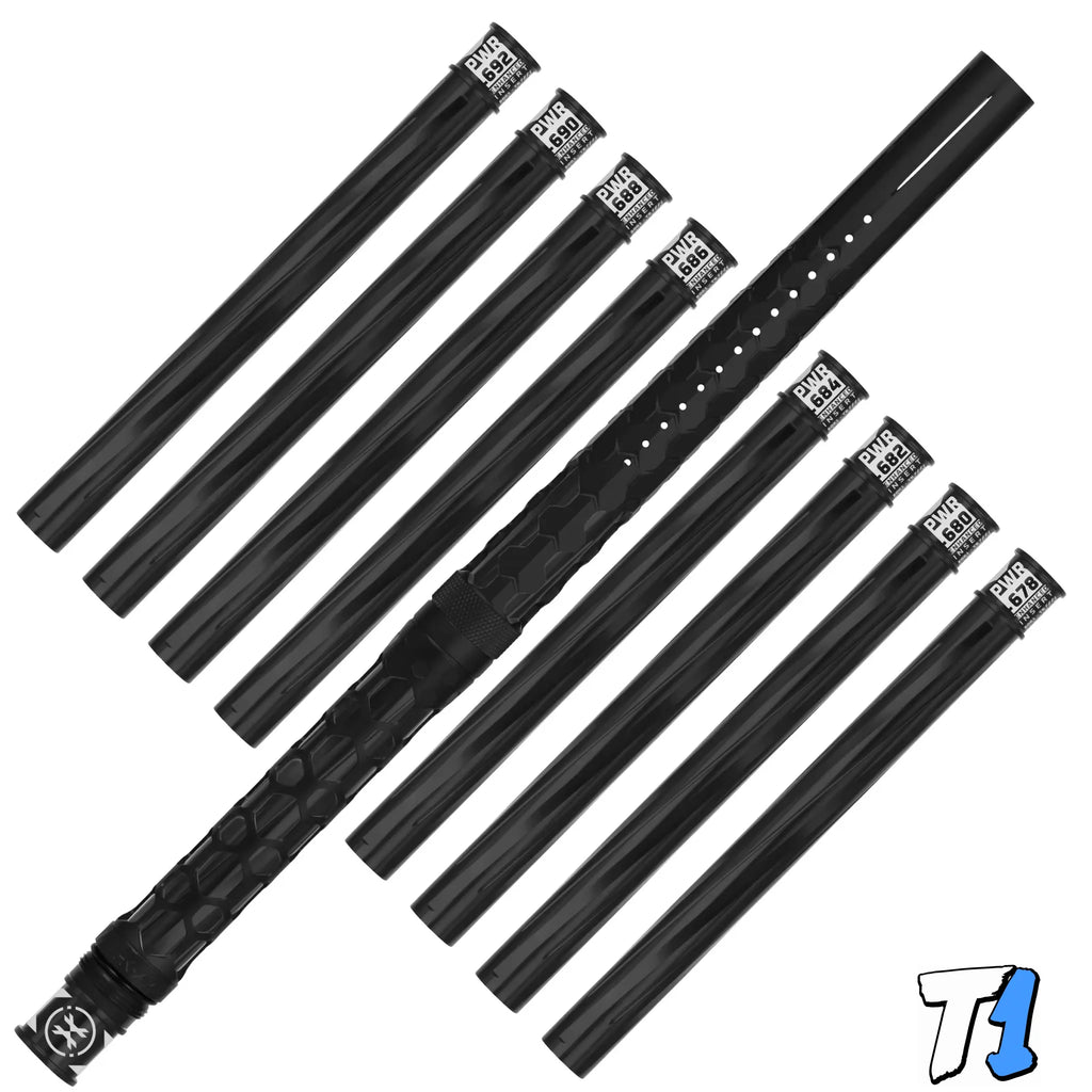 Hex PWR Barrel Kit - Black - Black Inserts