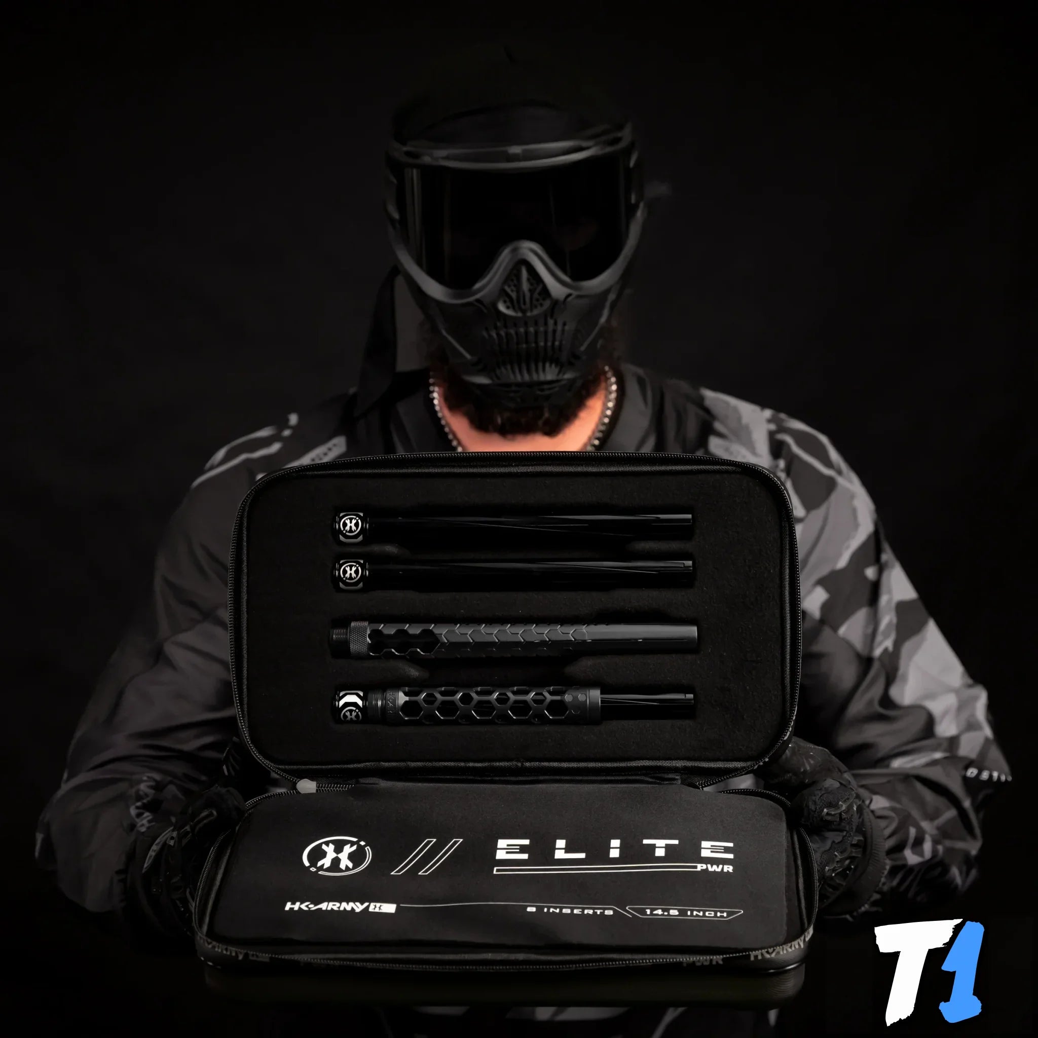 Hex PWR Barrel Kit - Black - Black Inserts