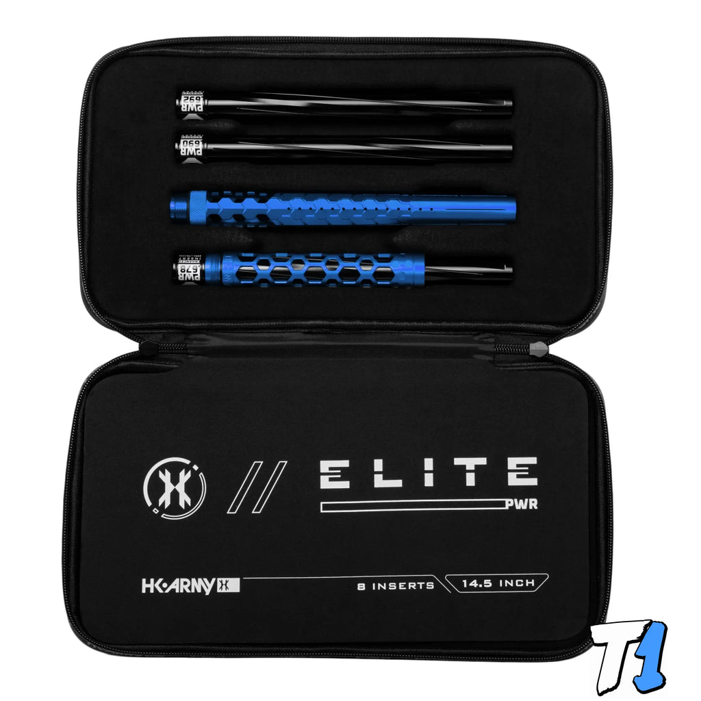 Hex PWR Barrel Kit - Blue - Black Inserts