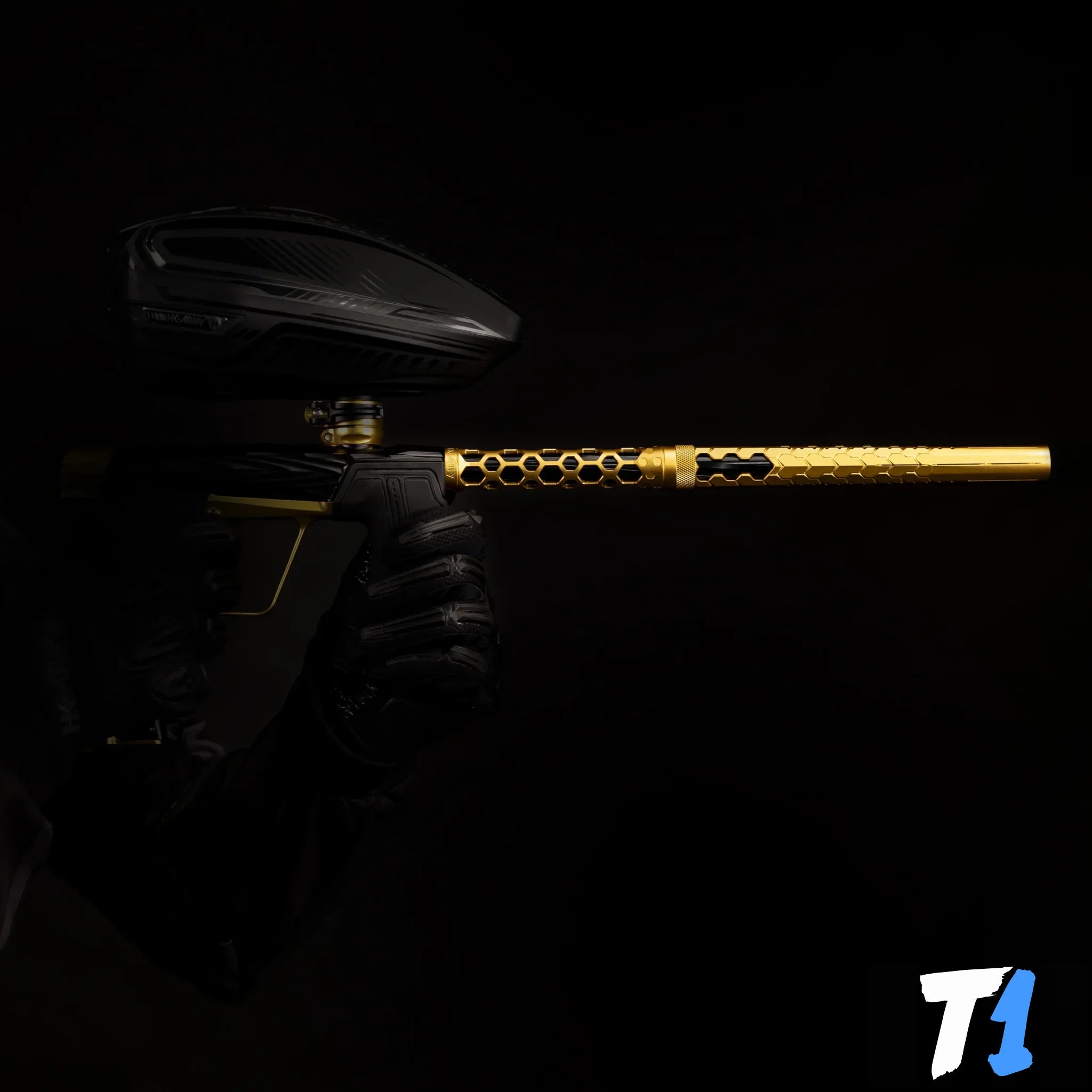 Hex PWR Barrel Kit - Gold - Black Inserts