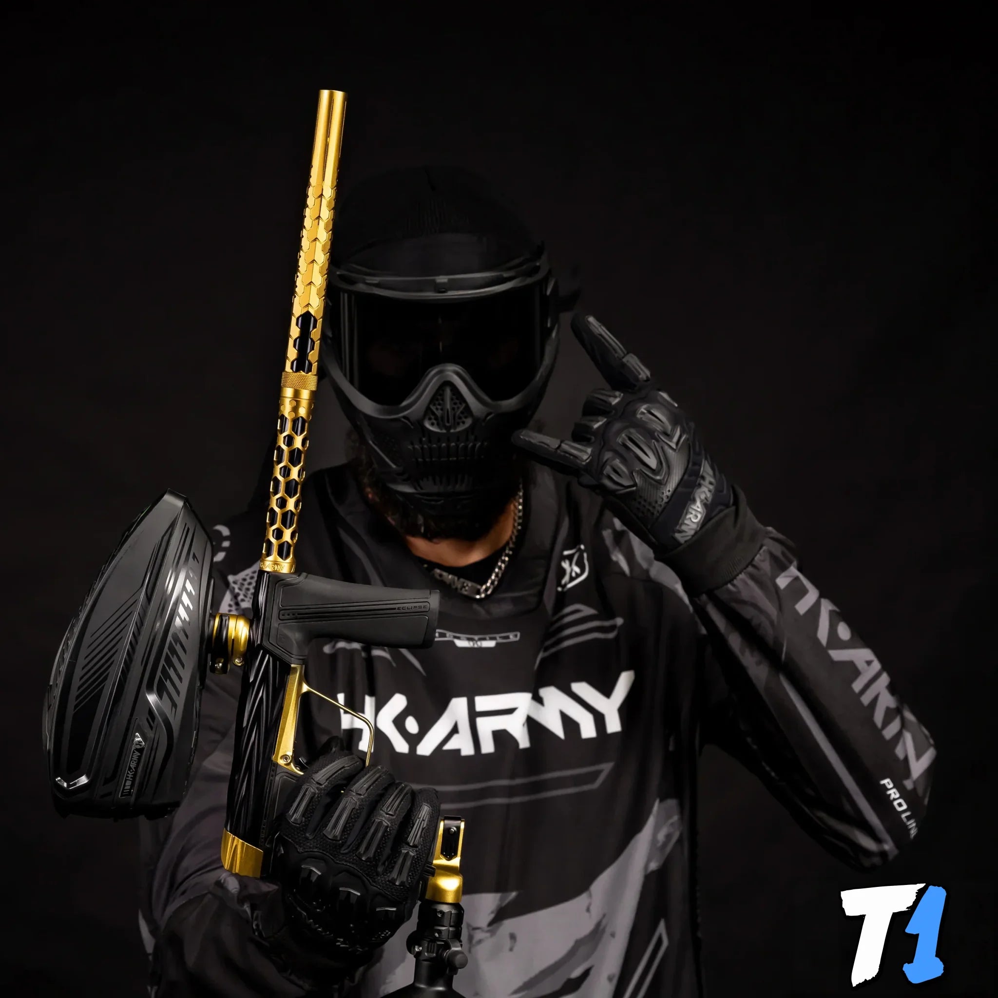 Hex PWR Barrel Kit - Gold - Black Inserts