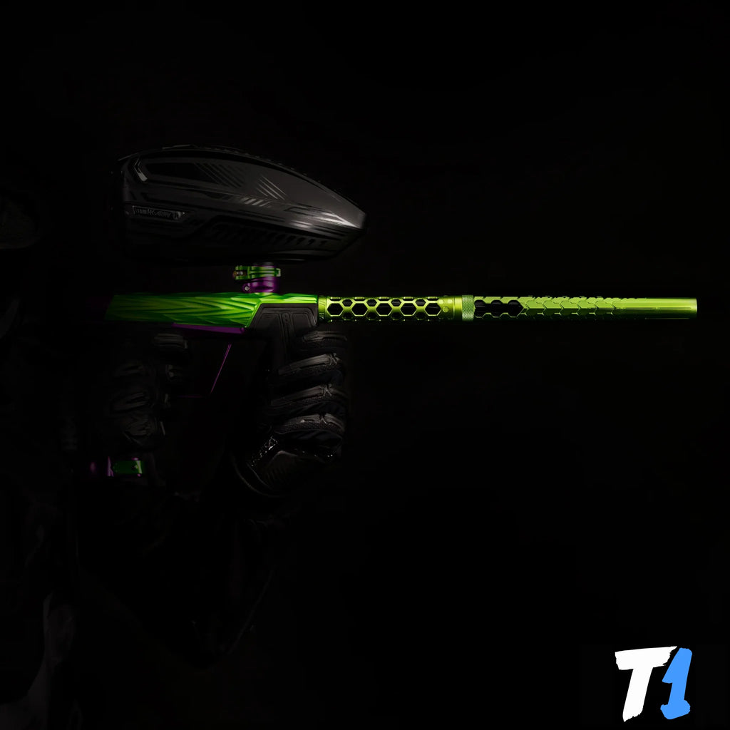 Hex PWR Barrel Kit - Lime - Black Inserts