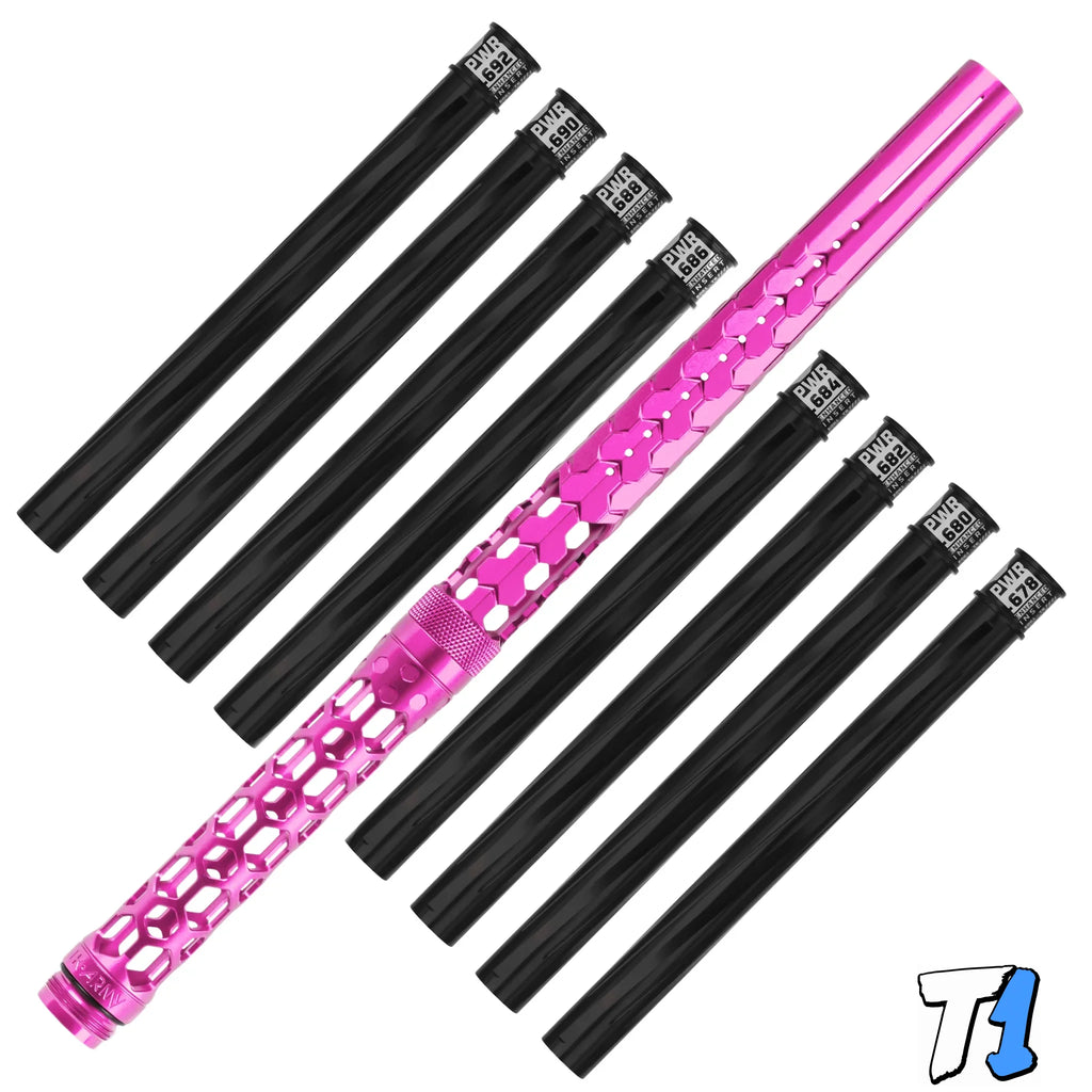 Hex PWR Barrel Kit - Pink - Black Inserts