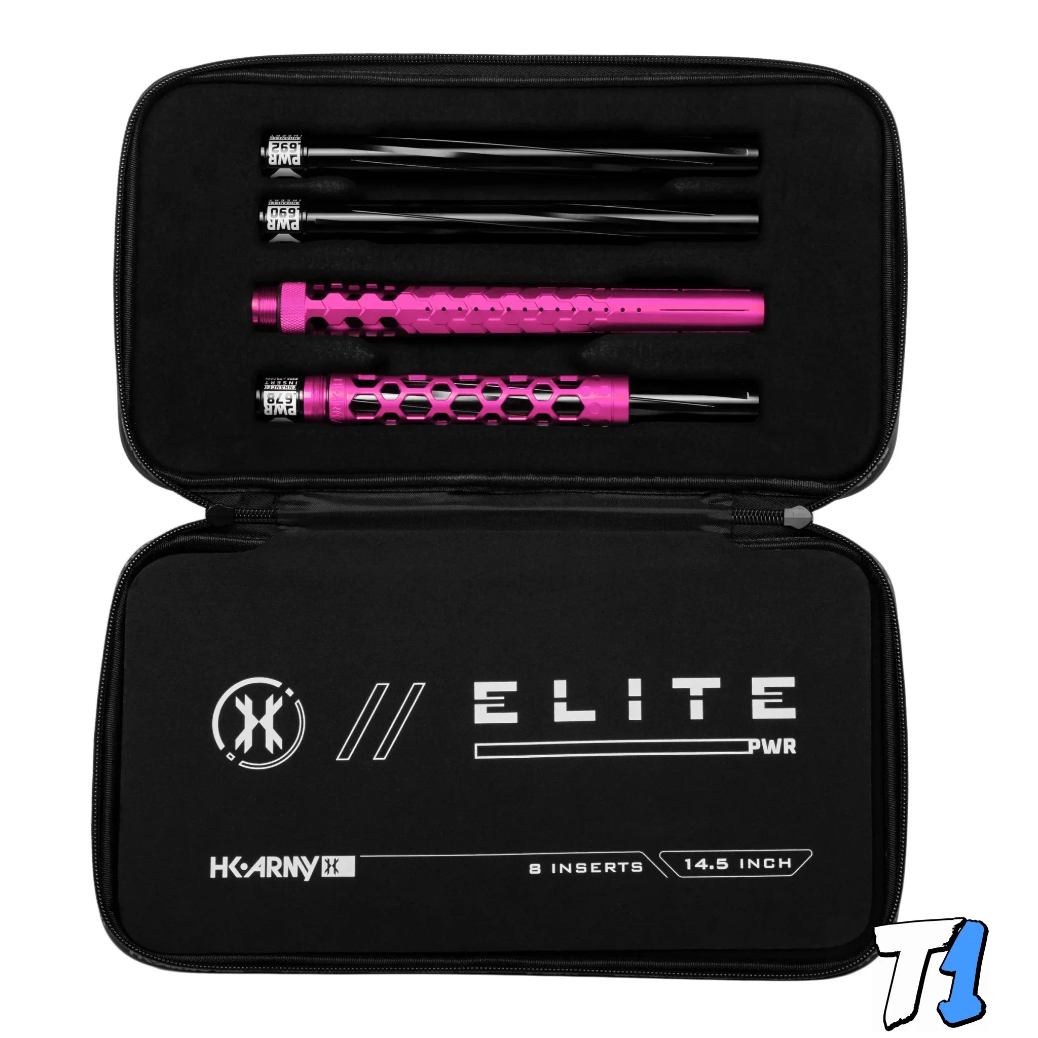 Hex PWR Barrel Kit - Pink - Black Inserts