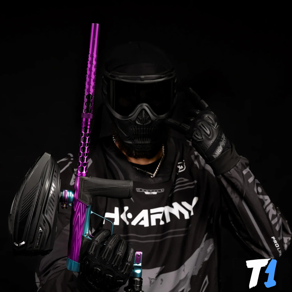 Hex PWR Barrel Kit - Purple - Black Inserts