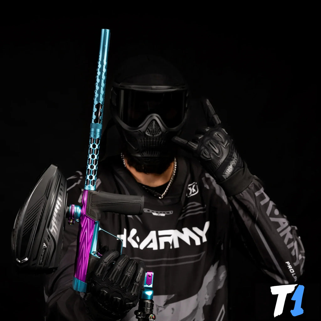 Hex PWR Barrel Kit - Teal - Black Inserts