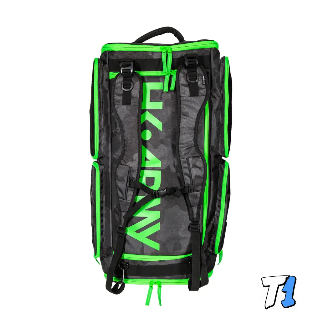 HK Army Expand 75L - Roller Gear Bag Shroud Neon Green