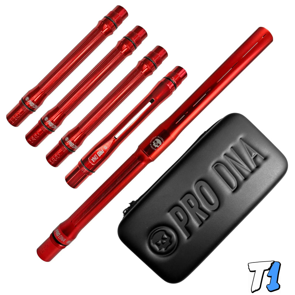 Infamous PRO DNA Silencio Barrel Kit - Gloss Red - Autococker - product photo 1