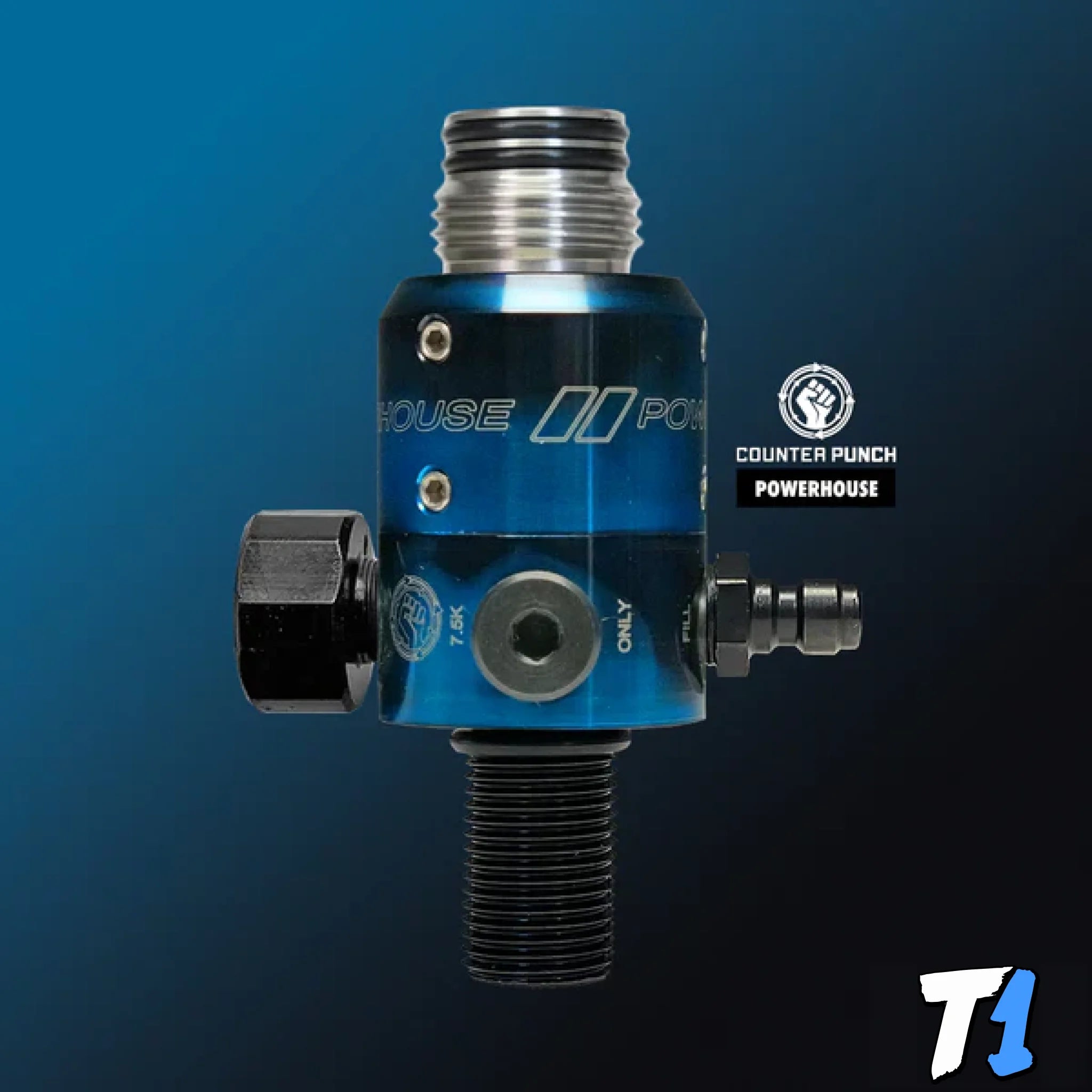 POWERHOUSE COUNTERPUNCH REGULATOR - ACID WASH Black/Blue Acid
