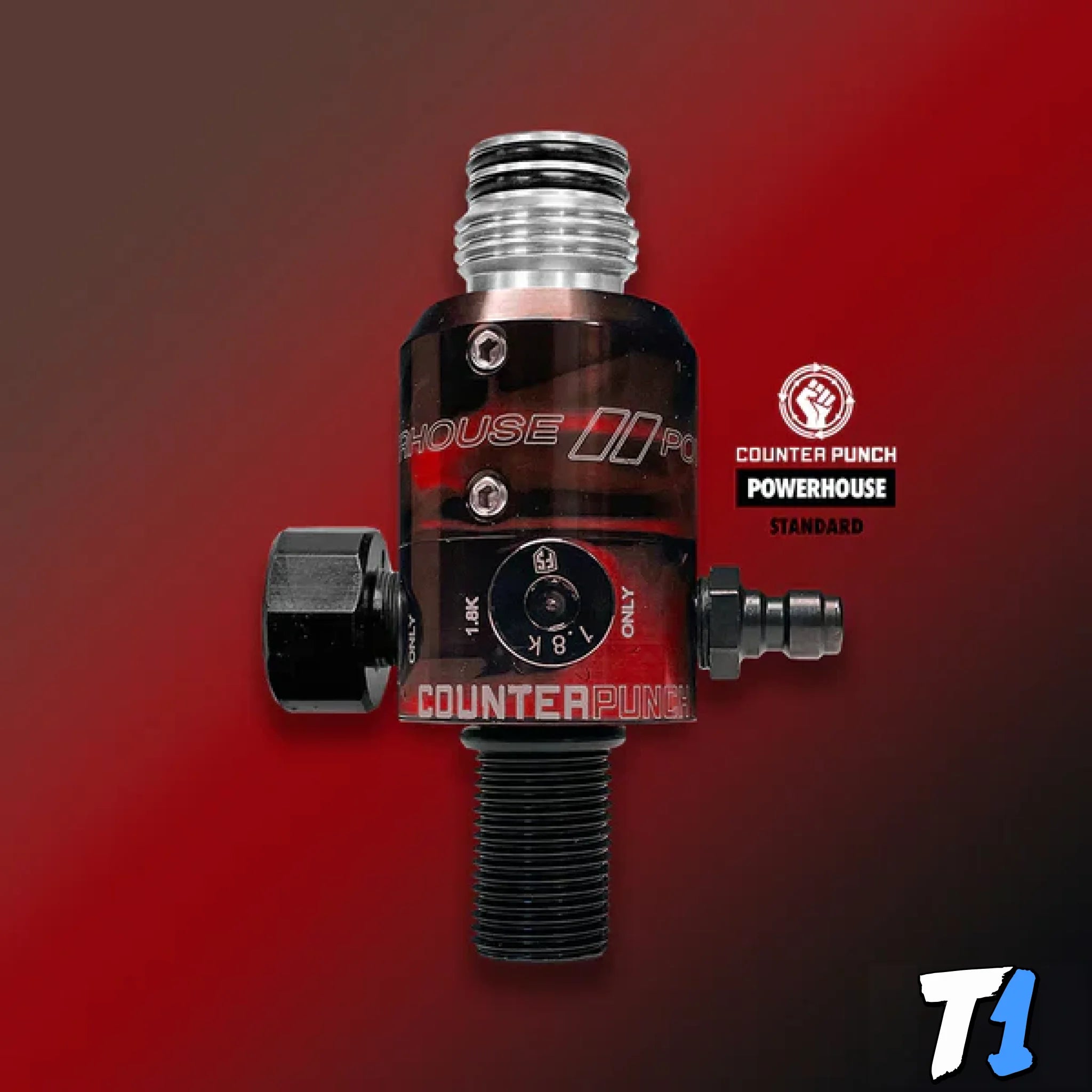 POWERHOUSE COUNTERPUNCH REGULATOR - ACID WASH Black/Red Acid