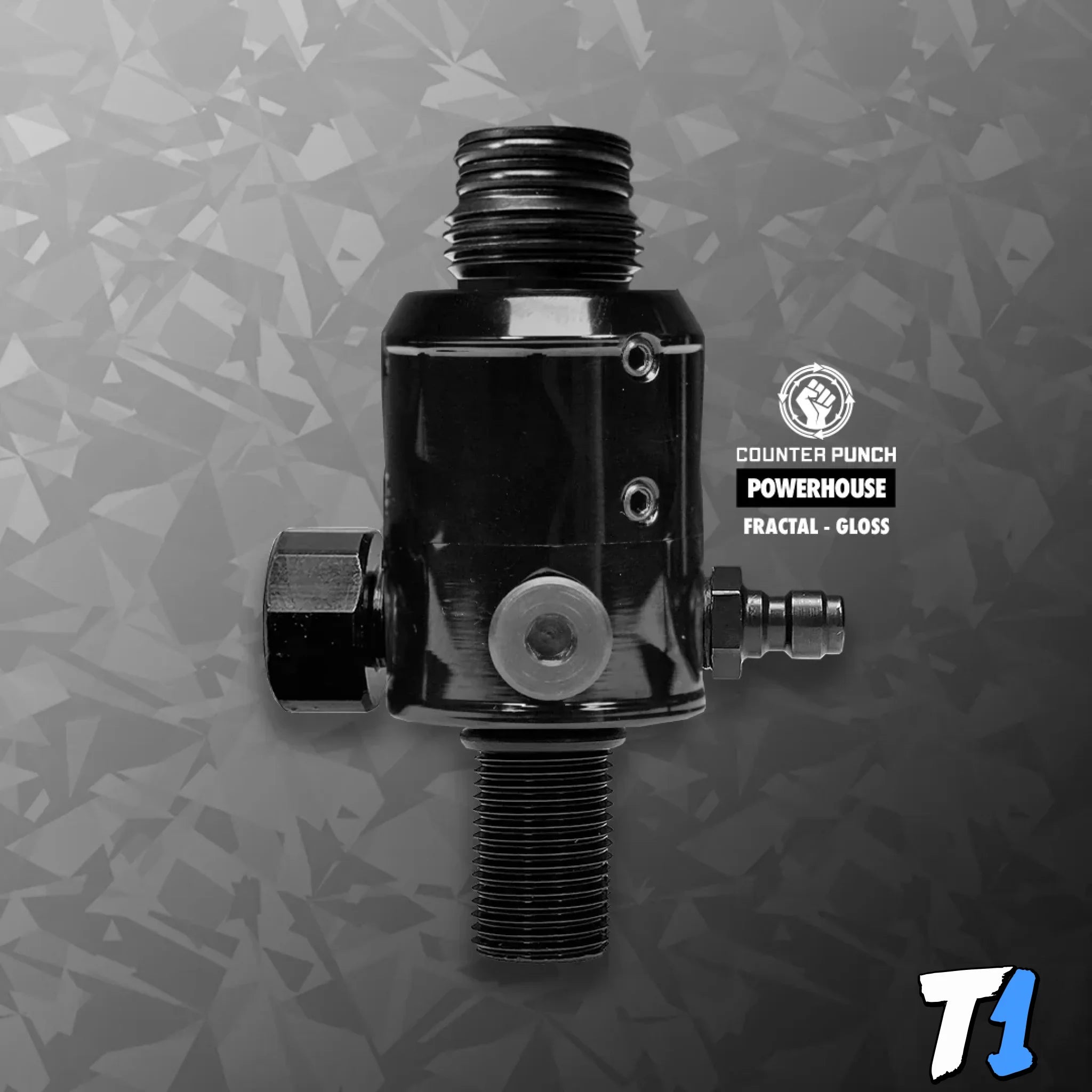 POWERHOUSE COUNTERPUNCH REGULATOR - LE FRACTAL Black