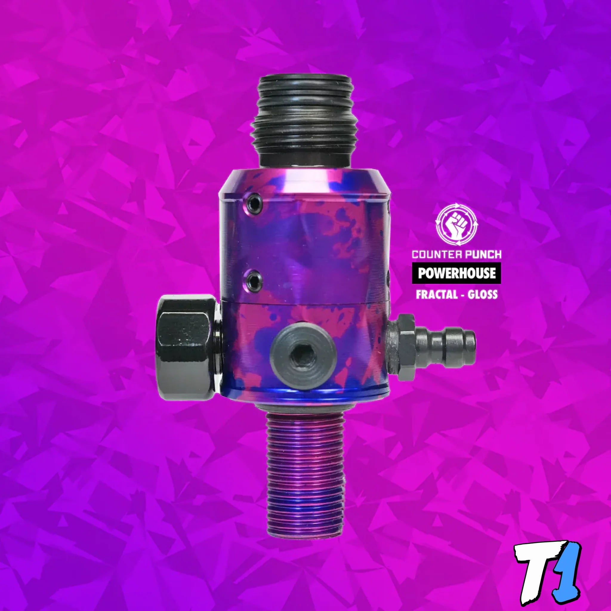 POWERHOUSE COUNTERPUNCH REGULATOR - LE FRACTAL Pink / Purple Acid