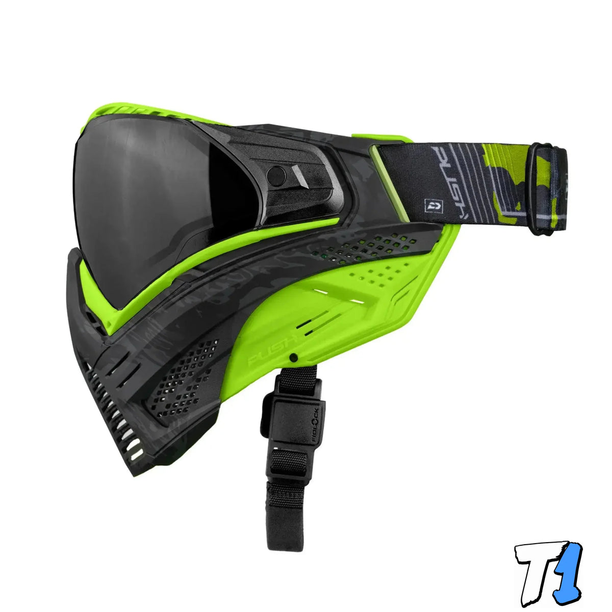 Push Unite Goggle - Lime Camo
